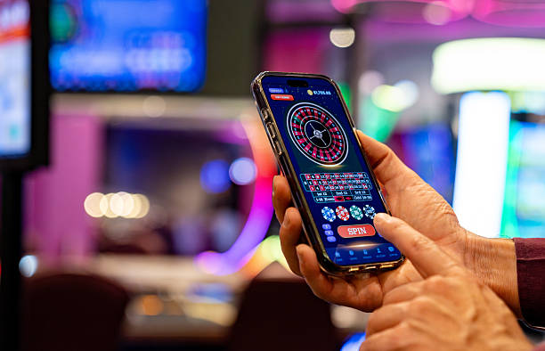Pretty Gaming live dealer table on mobile phone screen